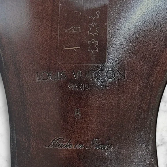 ** Sold** Louis Vuitton Premium Strap Boots - Picture 9 of 10